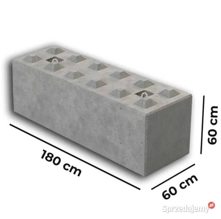 Bloczki betonowe LEGO mury oporowe boksy wiaty