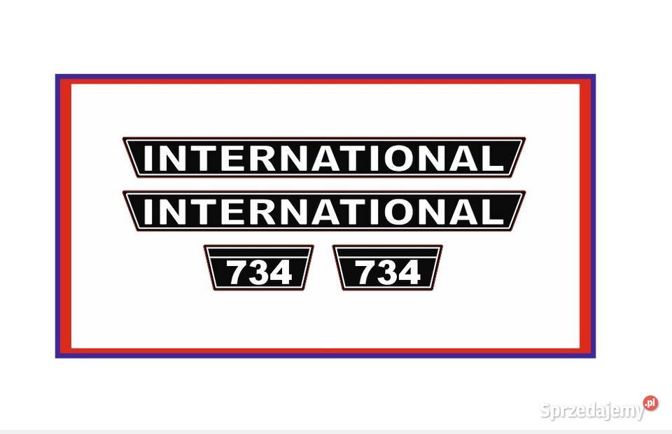 Naklejki ciągnik traktor Case International 644 sprzedam