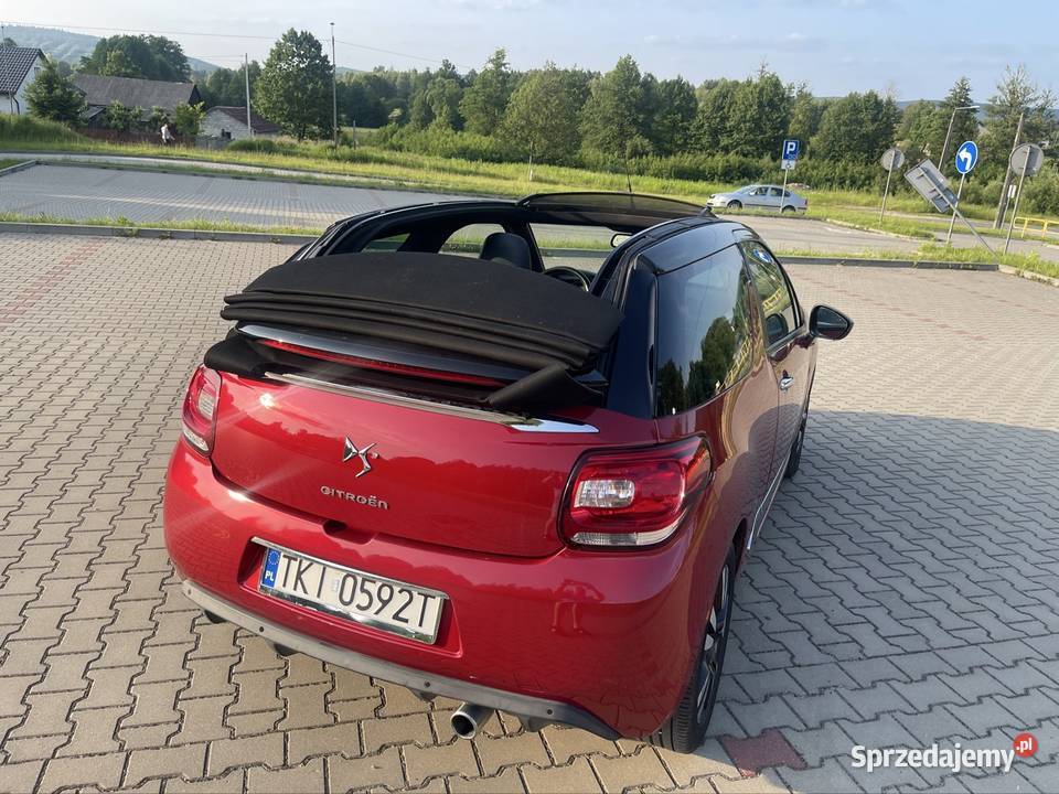 Citroen DS3 SoChic 16 eHDI Cabrio automat DS3 świętokrzyskie Brzezinki