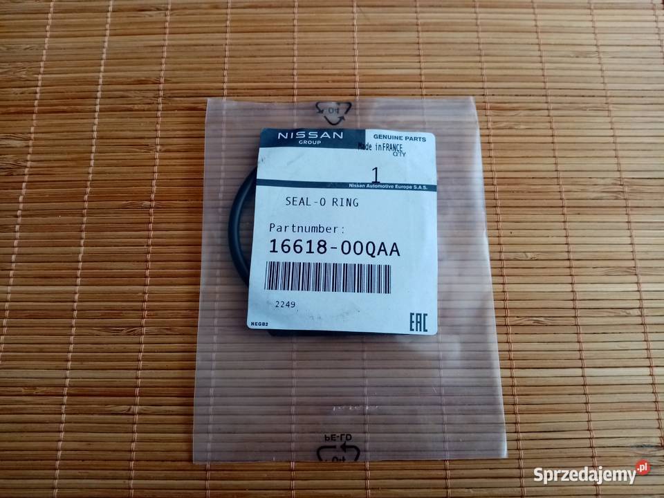 Oring przepustnicy 8200068566 oryginał renault Łódź