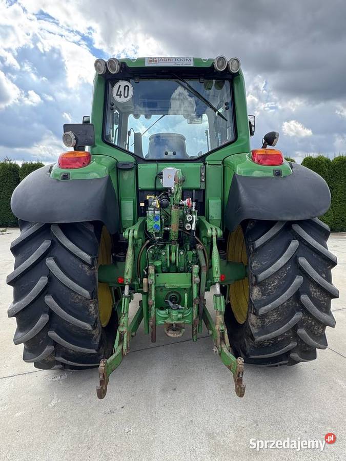John Deere 6930 Premium manual pneumatyka Pneumatyczne siedzenie Lubowidz