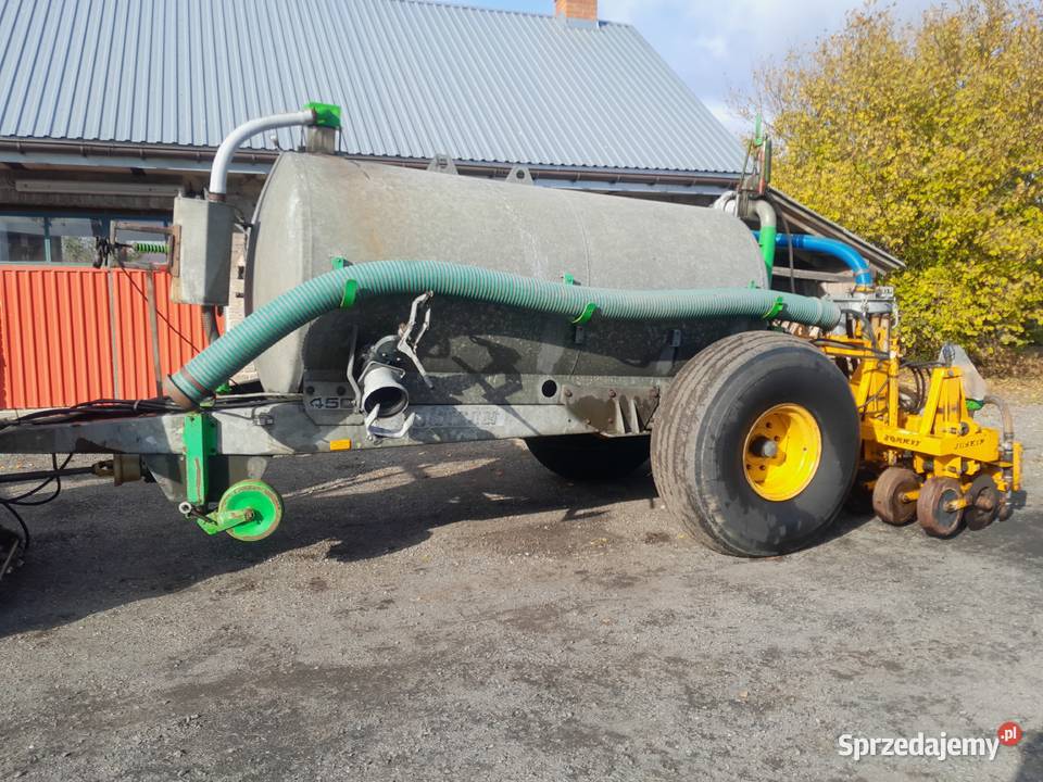 Beczka asenizacyjna Joskin 4500 litrów aplikator Ryki sprzedam