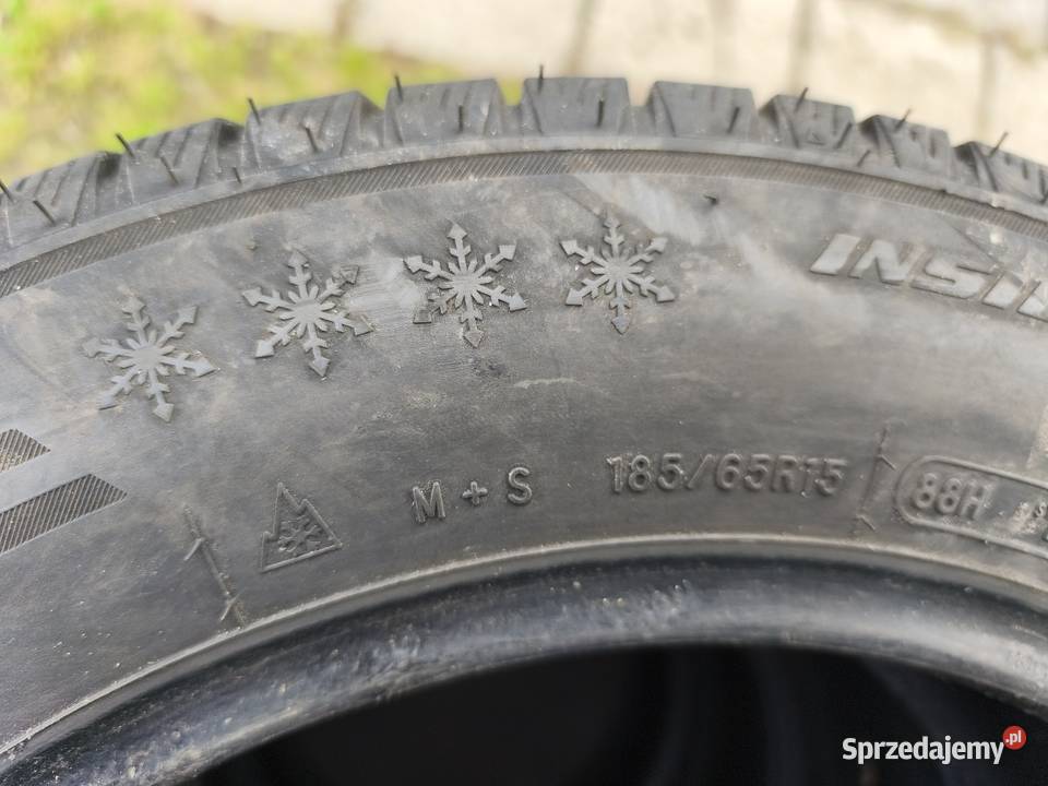 Opony zimowe 18565r15 4 Lubawa sprzedam