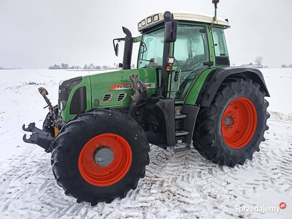 Fendt 714 Vario TMS Com 3 2009 Tuz Wom Adaptacja lubelskie Niedrzwica Duża