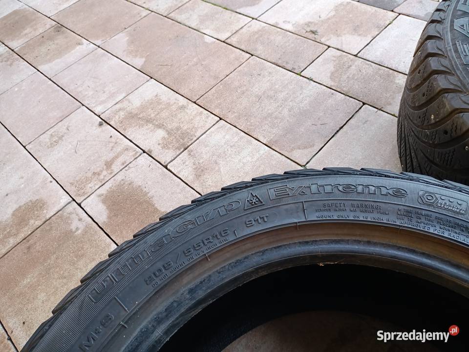 Opony Zimowe Kolce 20555 16 Goodyear Ultragrip