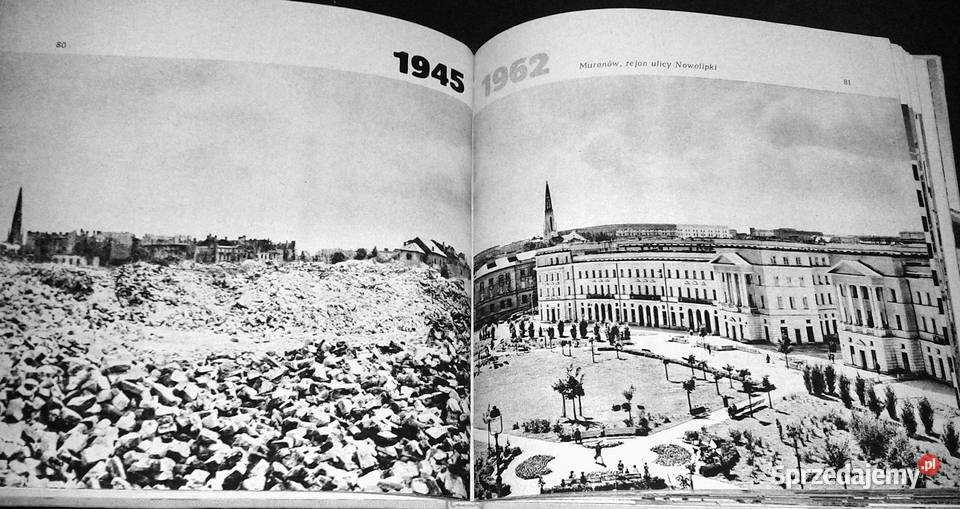 Warszawa odbudowana 19451963 Adolf Ciborowski Chełm sprzedam