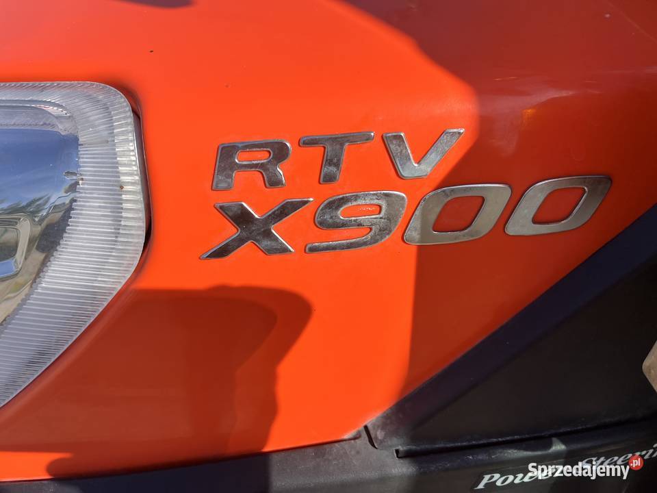 Kubota RTV X900 zadbany 2017 sprowadzony dolnośląskie Legnickie Pole