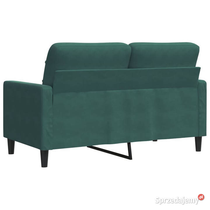 Sofa 2osobowa ciemnozielona 120 tapicerowana Warszawa