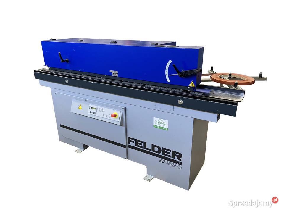 Okleiniarka Felder G 330 cyklina gąsienica Mojusz
