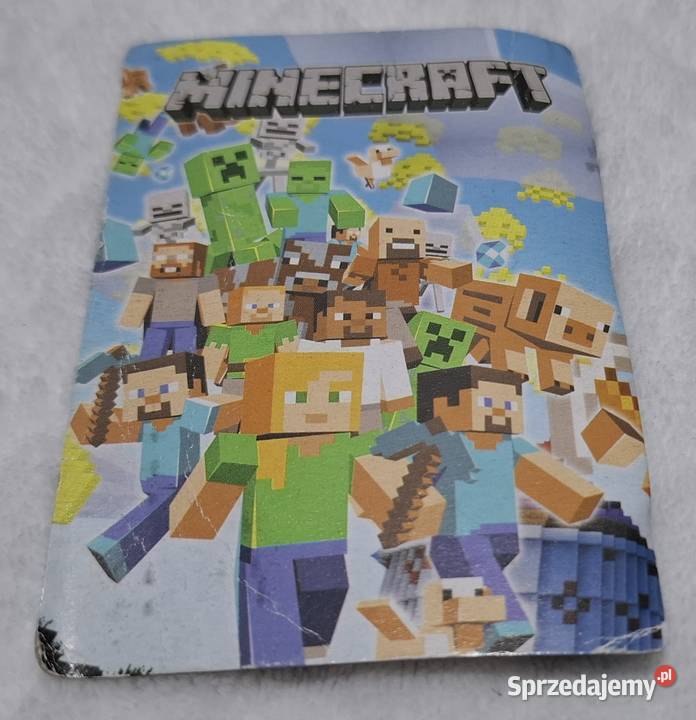 Karta Minecraft 818 38 kamień papier nożyce 6x87 Czeladź