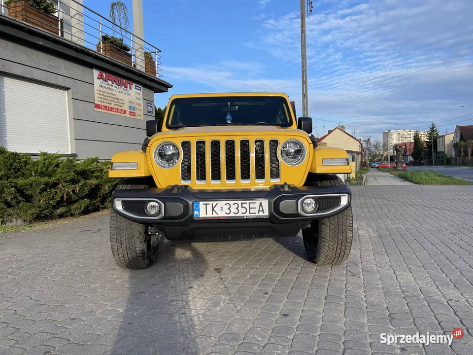 Jeep Wrangler Sahara 4XE nowy hybryda plugin świętokrzyskie Kielce