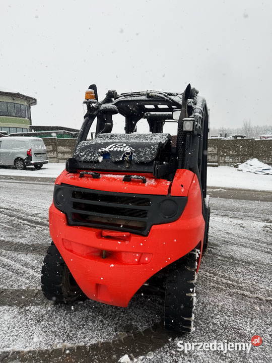 wózek widłowy LINDE H45T Triplex 40m niski Działoszyn sprzedam