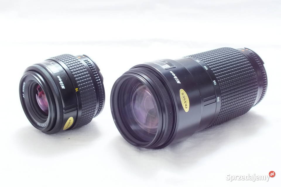AF Nikkor 3570 13345 i AF Nikkor 70210 14 Lubin
