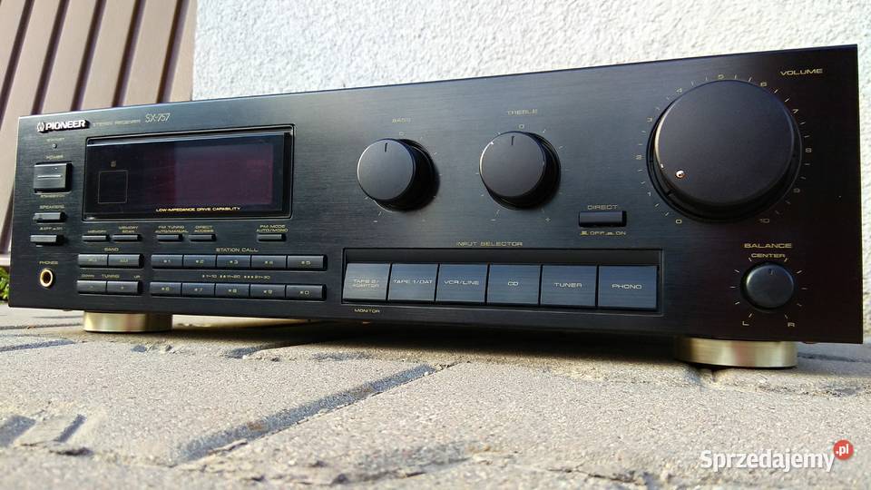 Pioneer SX757 Unikatowy Amplituner z mocą 2x100W Świebodzice