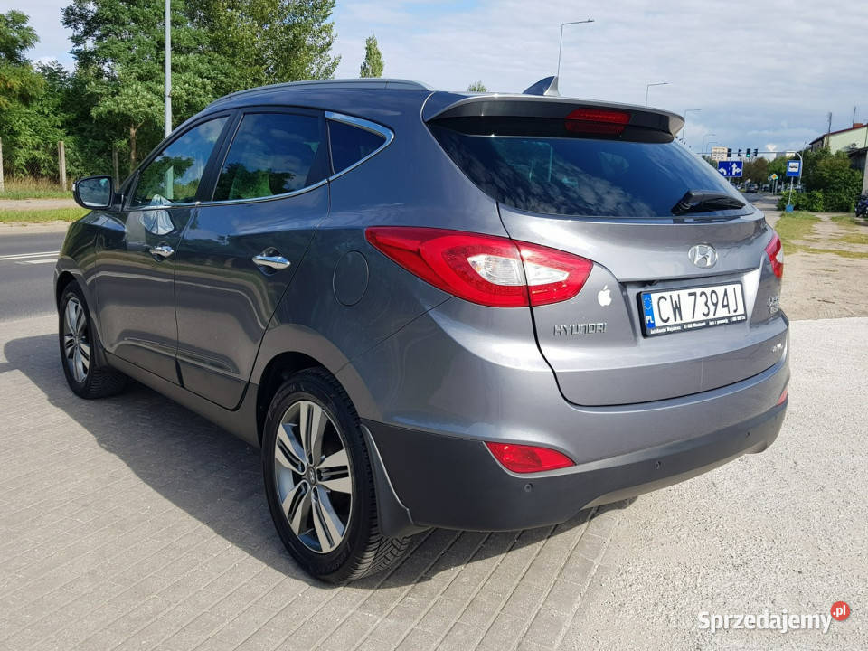 Hyundai ix35 20 CRDi 4x4 Nawigacja Skóry szyberdach kujawsko-pomorskie Włocławek