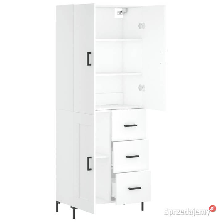 Witrynka biała 695x34x180 materiał Warszawa