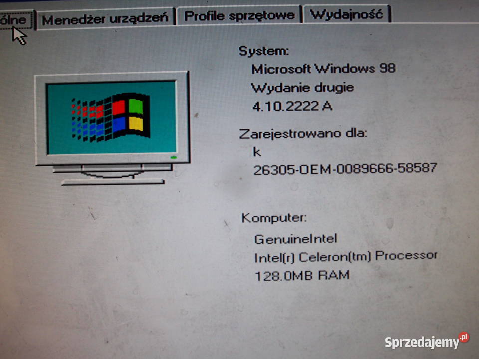 z dawnych lat Komputery PC z 98roku i 2002r z Klasy Pentium III i słabsze Łódź sprzedam
