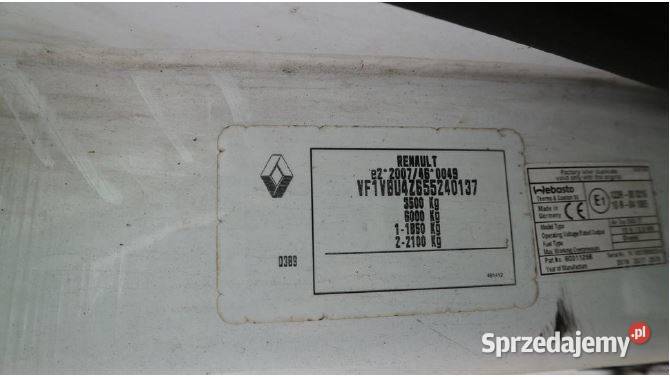 Renault MASTER Syndyk sprzeda Deszczno