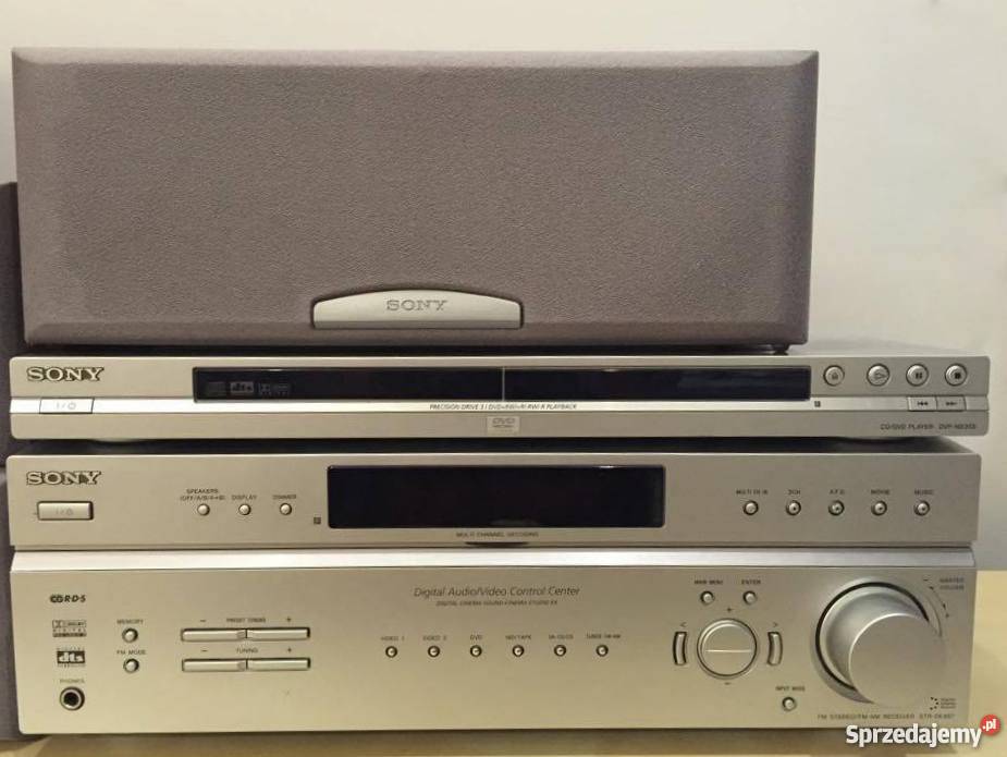 Kino Domowe 51 Sony STRDE497 CDDVD DVPNS355 Warszawa sprzedam