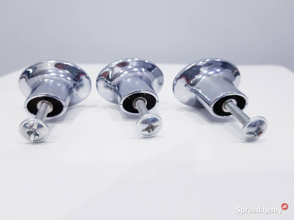 Zestaw ozdobnych klamek uchwytów do komody Dąbrowa Górnicza