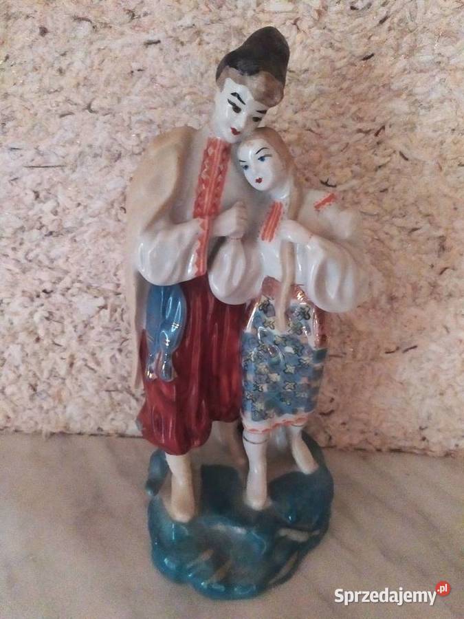 Porcelanowa figurka pary ukraińskiej ZSRR