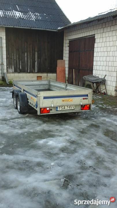 Przyczepka lekka Wiola W 3 samochodowa Koprzywnica