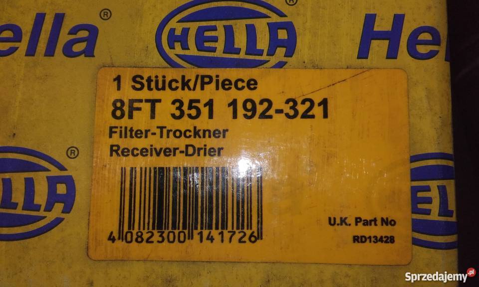 Osuszacz klimatyzacji Ford 8FT 351 192321 Limanowa