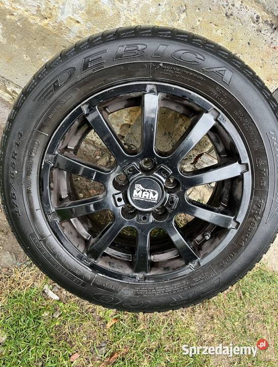 Felgi aluminiowe 14 5x100 komplet Zawadka Osiecka