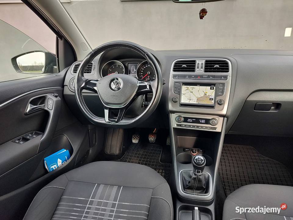 VW POLO BENZYNA szary Leszno