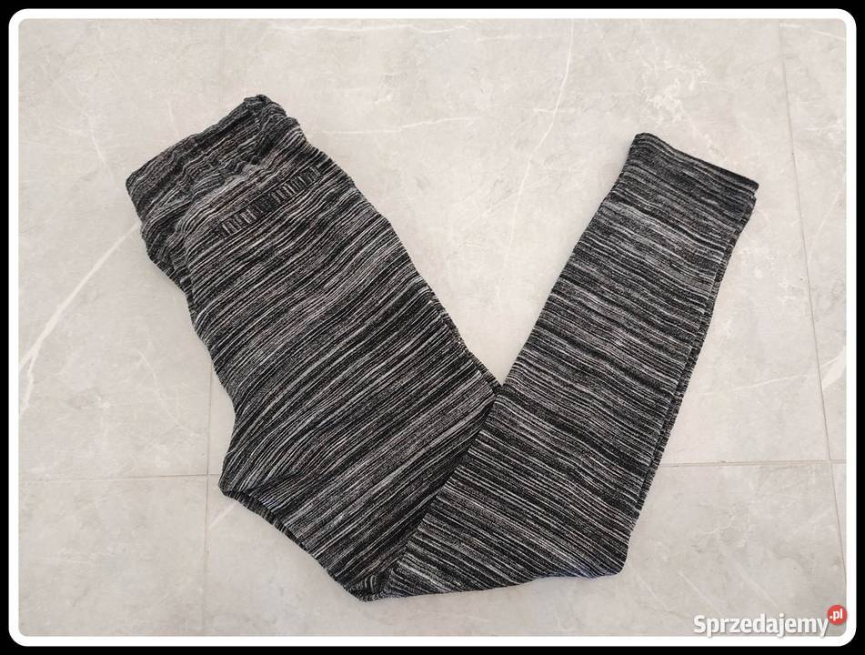CA Szare legginsy 40 L z kieszeniami