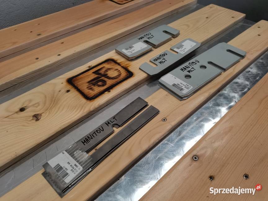 Ślizgi teleskopu Manitou MLT Komplet Wilkowo sprzedam