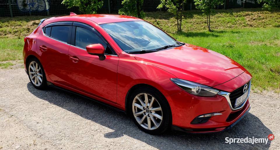 2017 Mazda 3 20 benzyna stan bezwypadkowy Rok produkcji 2017 Kraków