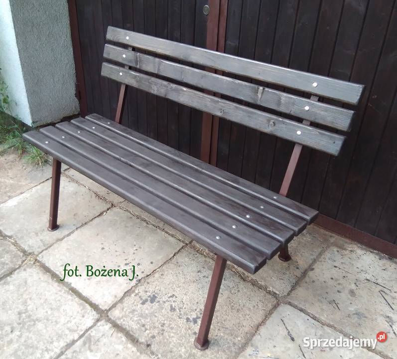 Ławka ławki ogrodowe balkonowe TRWAŁE stabilne Skawina