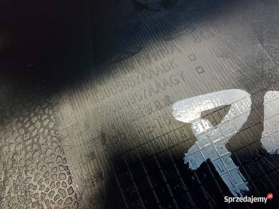 Chery Jaecoo 7 PHEV 2025r plastyk osłona na pas