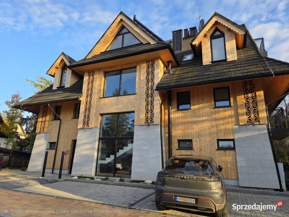 Wyjątkowy apartament w centrum Zakopanego z Zakopane