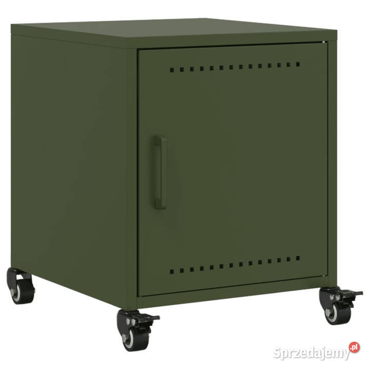 Szafka nocna oliwkowa zieleń 36x39x435 stal Warszawa