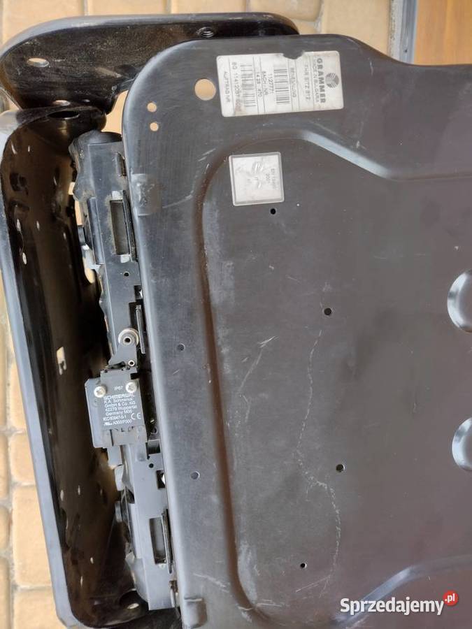 Siedzenie Grammer lubelskie Siennica Królewska Duża