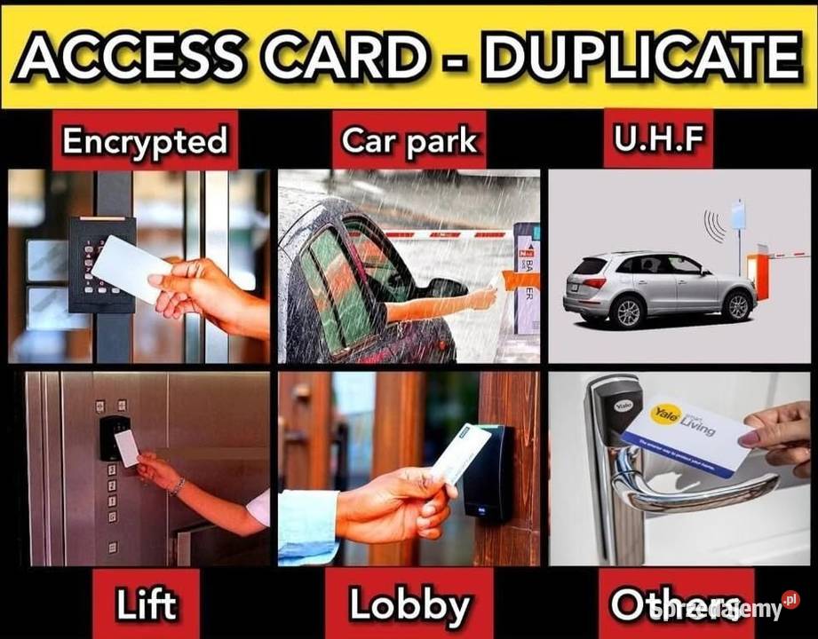 Kopiowanie pestek kluczy kart RFID HID RF karty Pozostałe Warszawa sprzedam