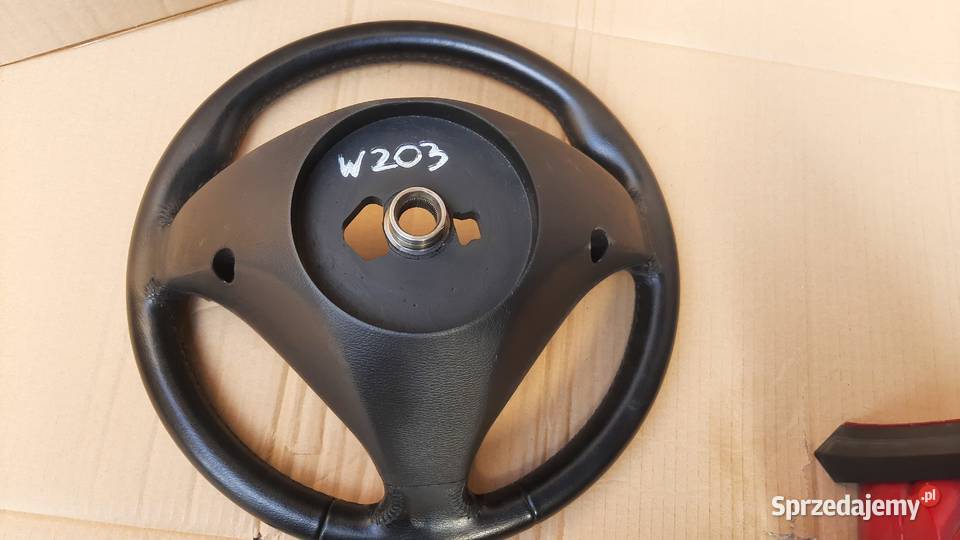kierownica skóra skórzana mercedes c w203 coupe Dębno