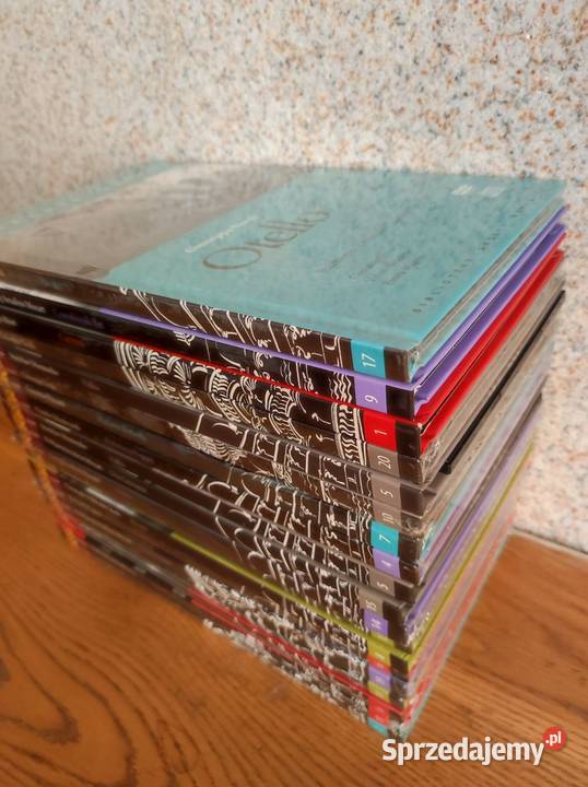 Wielkie Opery z CD DVD kolekcja książka cd