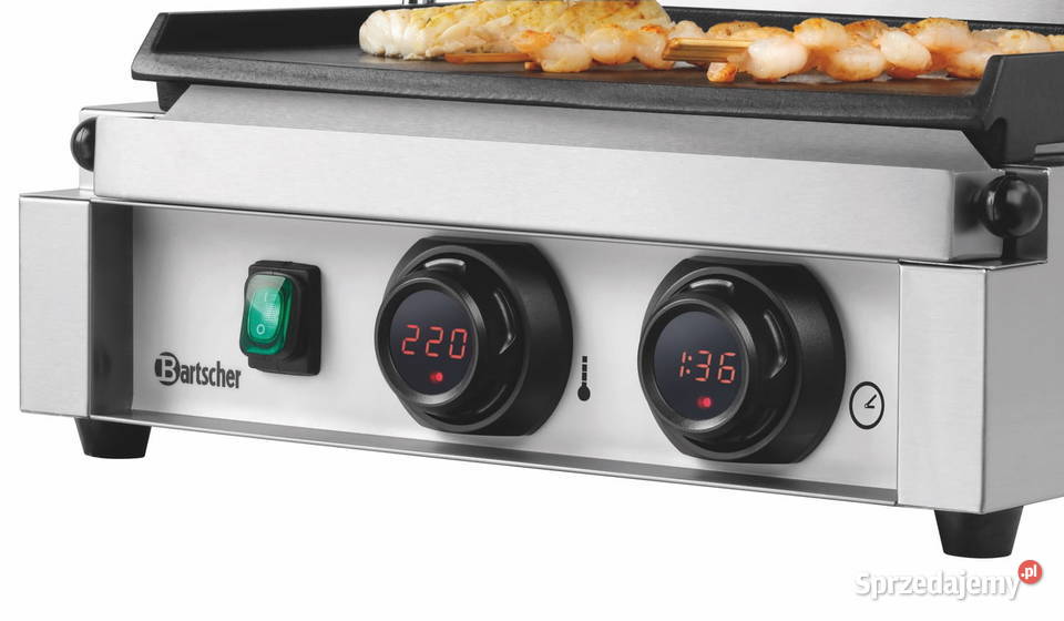 Grill kontaktowy Panini gładki timer Bartscher Częstochowa