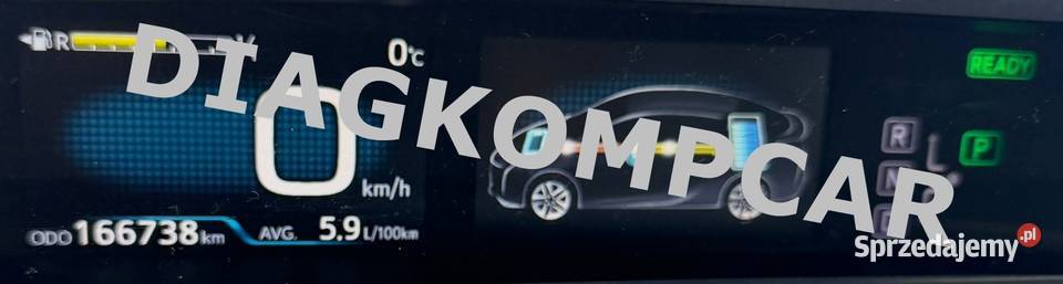 Toyota Prius menu polskie Wołomin