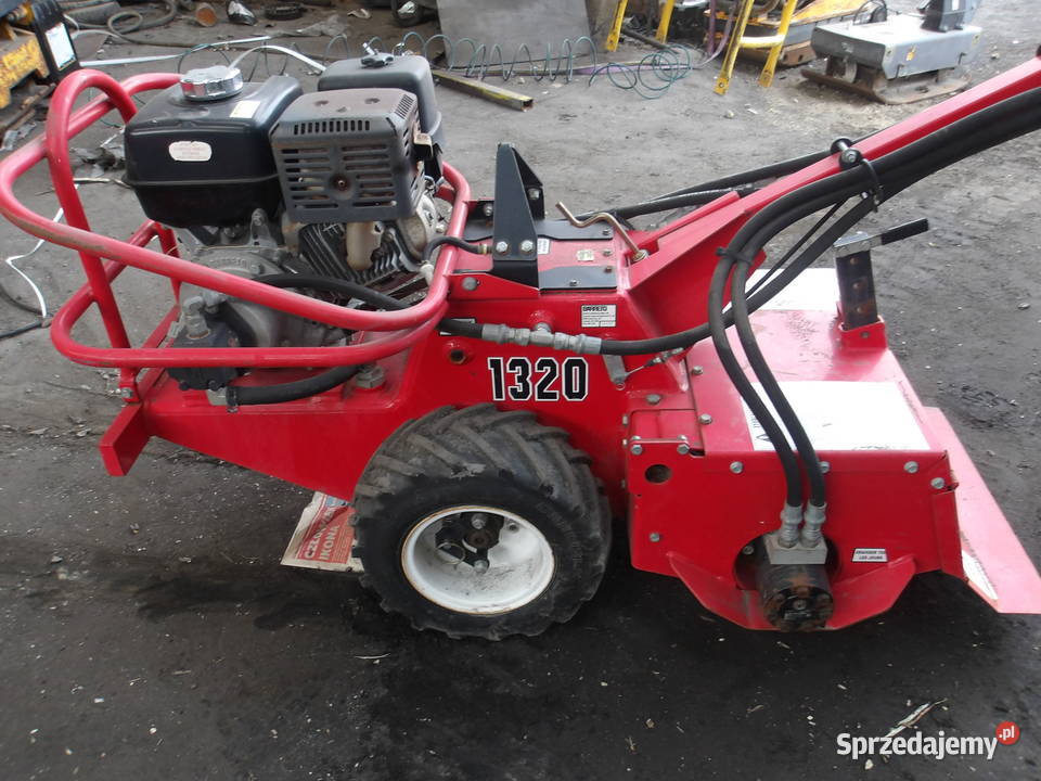 Glebogryzarka spalinowa z napędem hydraulicznym Pleszew