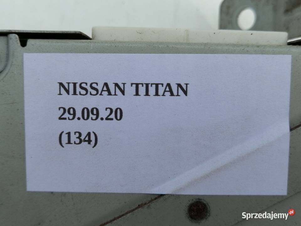 MODUŁ STEROWNIK SKRZYNI BIEGÓW NISSAN TITAN wielkopolskie Nowy Tomyśl