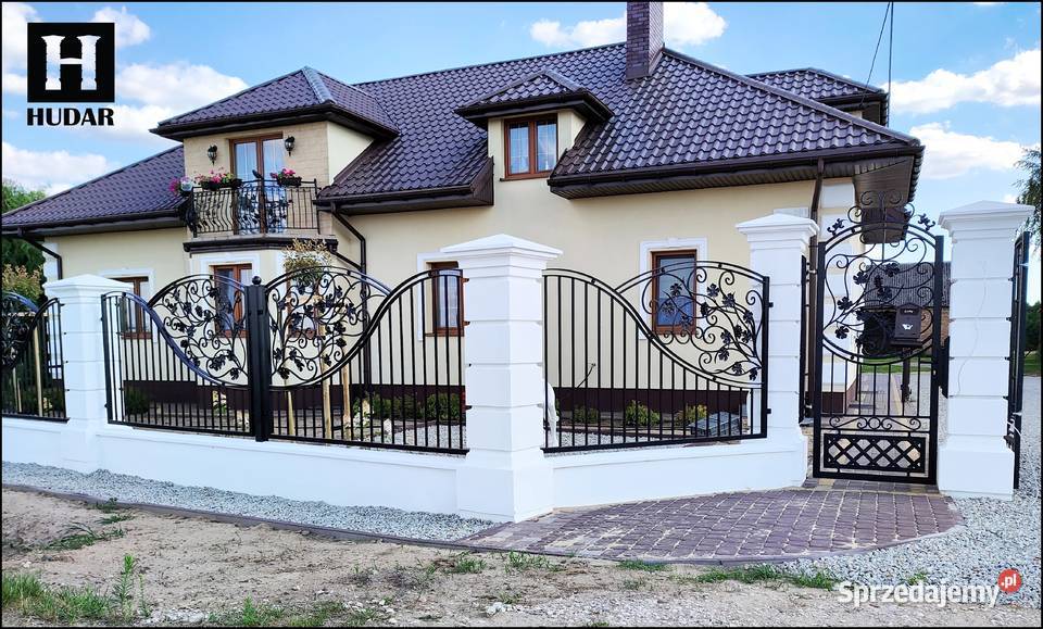 Słupy ogrodzeniowe Słupki betonowe stylowe mazowieckie