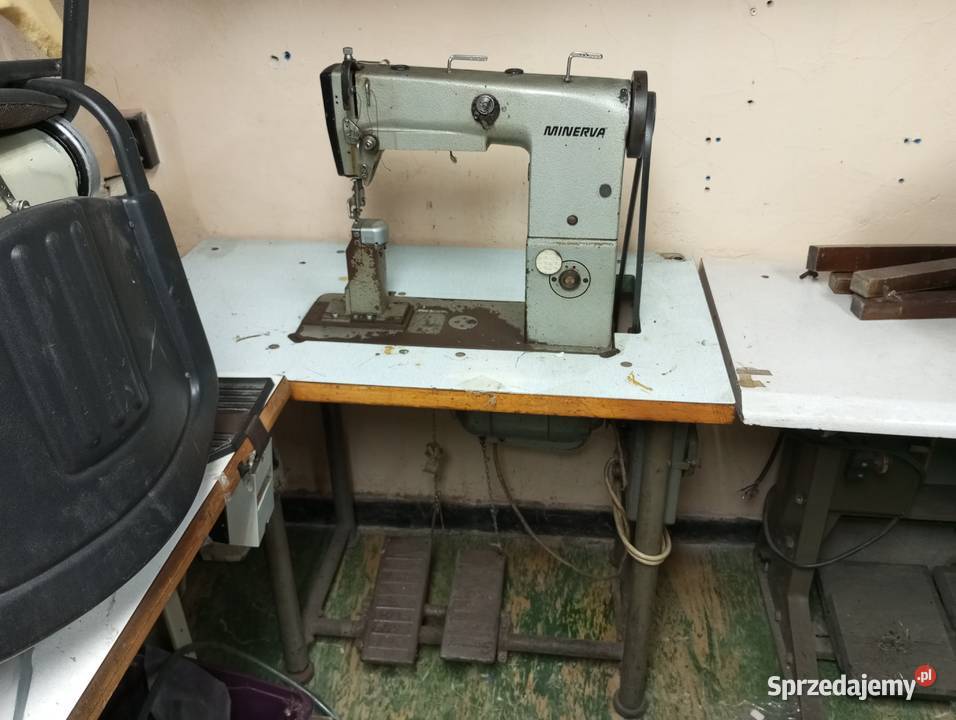 Maszyna szyjaca słup Minerva śląskie