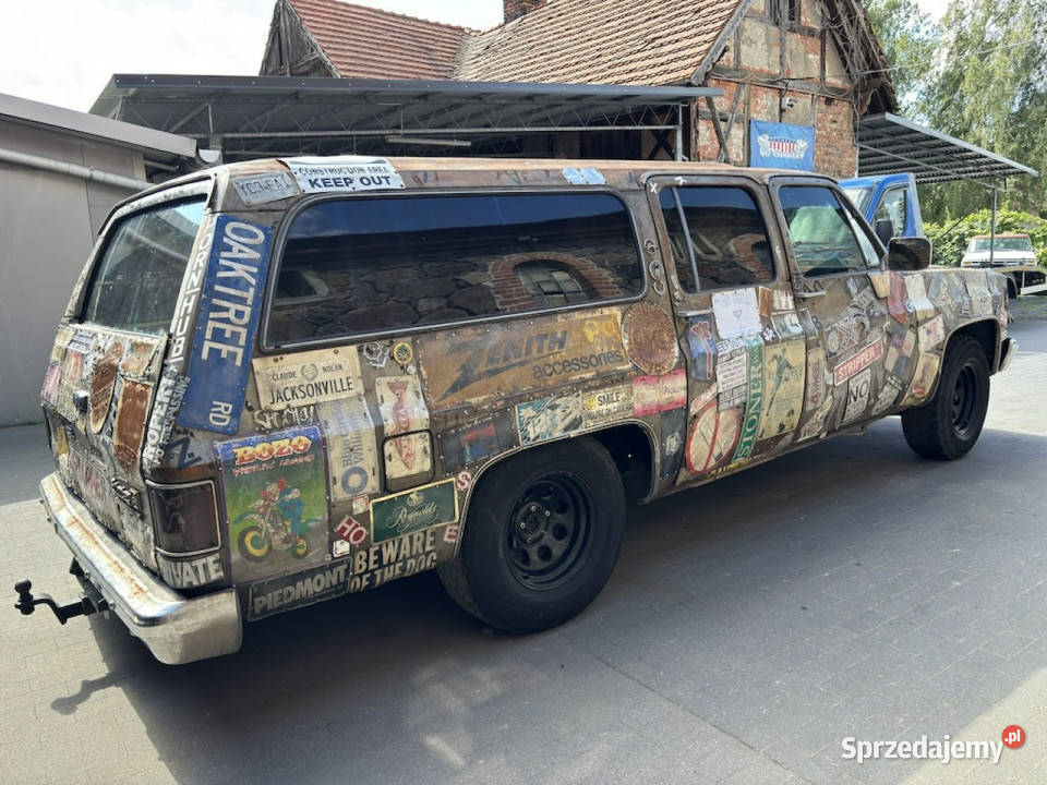 Chevrolet Blazer 1982 SUBURBAN klasyczny SUV tag klimatyzacja Sulechów