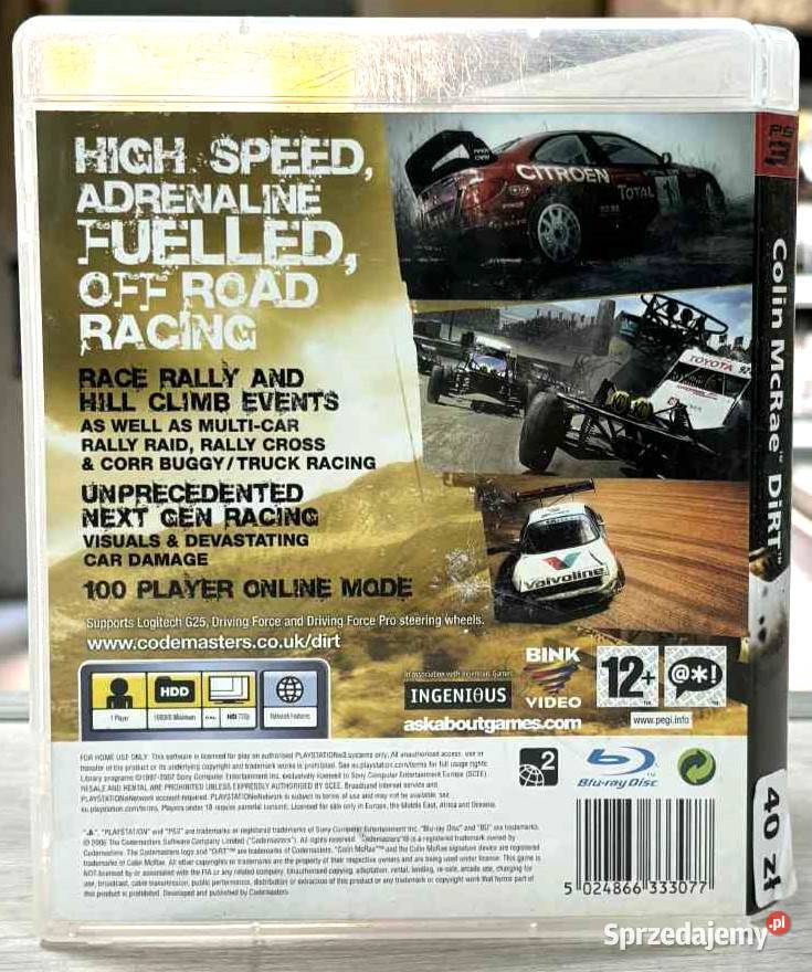 3 Colin McRae DiRT warmińsko-mazurskie Elbląg