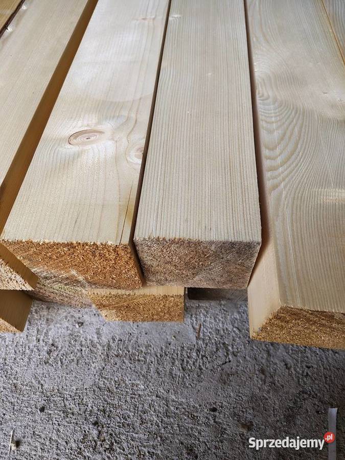 Kantówka 5x5 sucha strugana łata świerkowa deska Jerzmanowice