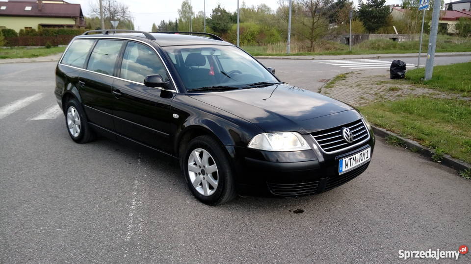 Volkswagen Passat B5 LIFT 16 BENZ STAN welurowa tapicerka Końskie